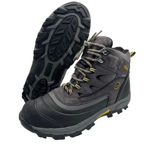 Khombu Flume 2 Mens Waterproof Hiking Boots Grey Black Thermolite Insulated 13M